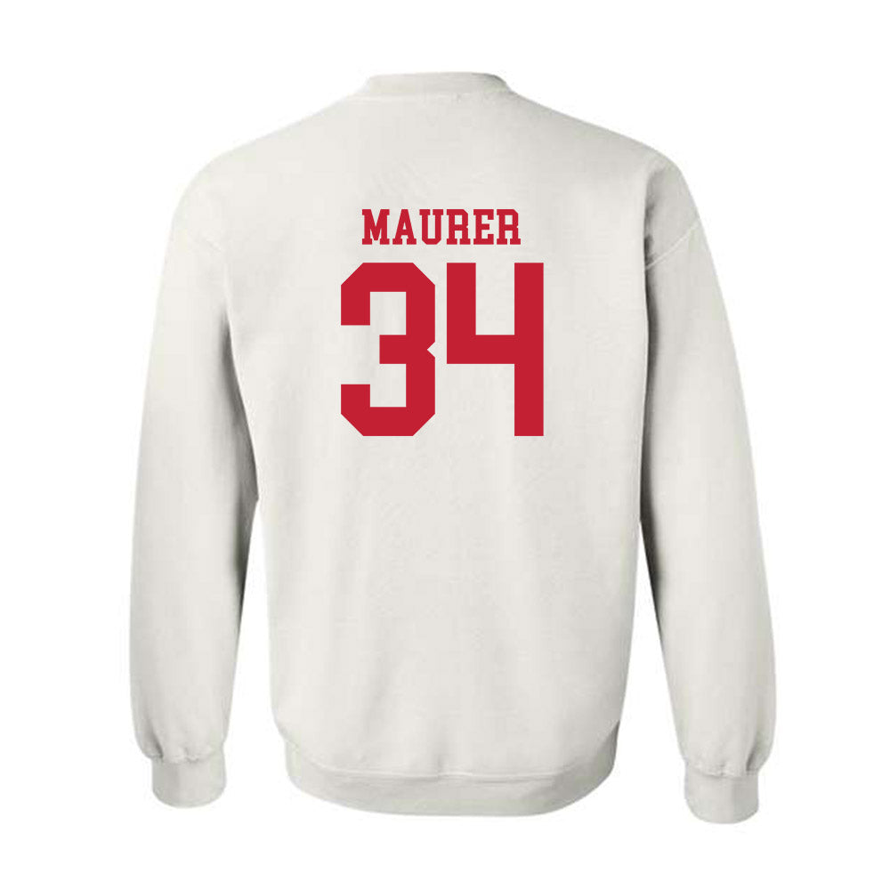 Seattle - NCAA Men's Basketball : Austin Maurer - Classic Shersey Crewneck Sweatshirt-1