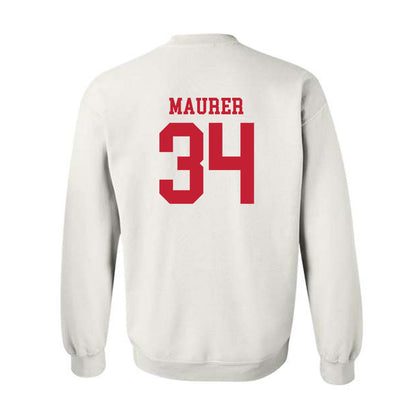 Seattle - NCAA Men's Basketball : Austin Maurer - Classic Shersey Crewneck Sweatshirt-1