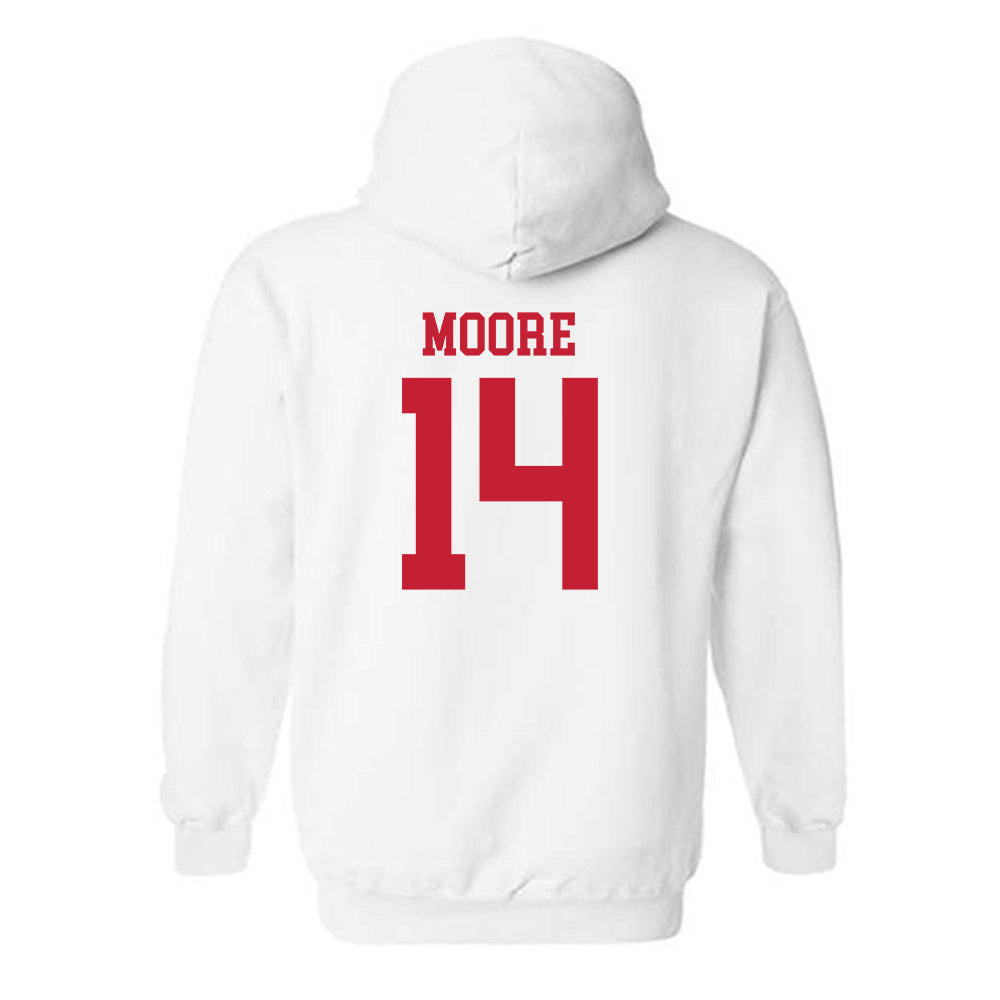 Seattle - NCAA Women's Volleyball : Linnaea Moore - Classic Shersey Hooded Sweatshirt-1