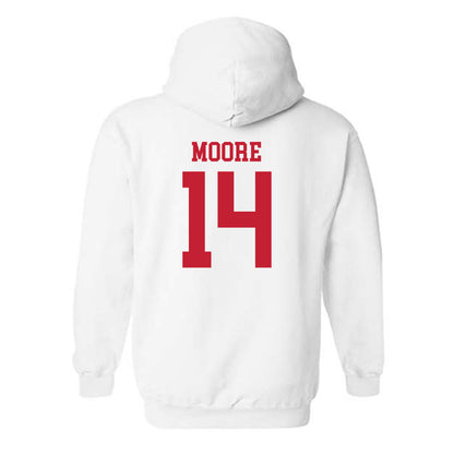 Seattle - NCAA Women's Volleyball : Linnaea Moore - Classic Shersey Hooded Sweatshirt-1