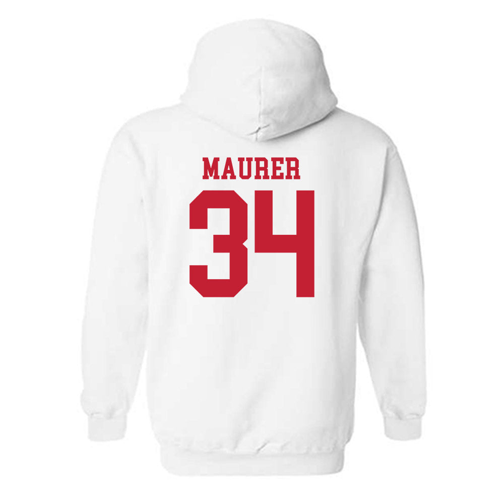 Seattle - NCAA Men's Basketball : Austin Maurer - Classic Shersey Hooded Sweatshirt-1