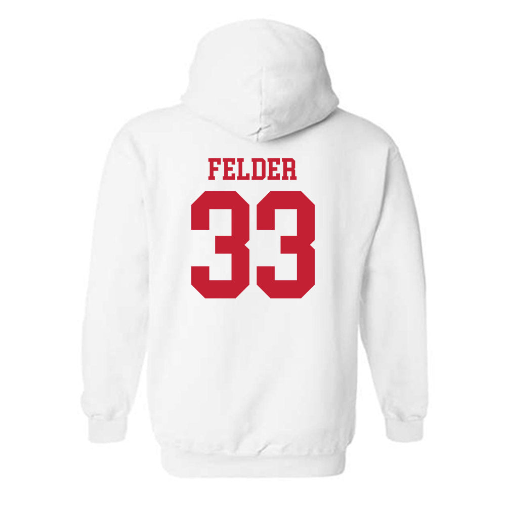 Seattle - NCAA Men's Basketball : Brock Felder - Classic Shersey Hooded Sweatshirt-1