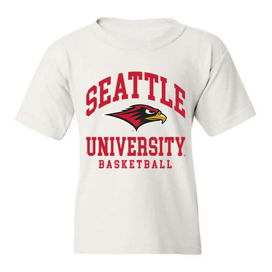 Seattle - NCAA Men's Basketball : John Christofilis - Youth T-Shirt Classic Shersey