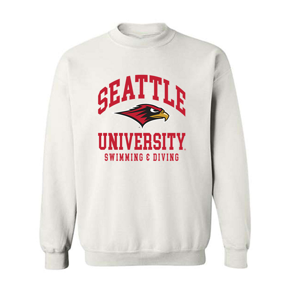 Seattle - NCAA Men's Swimming & Diving : Mathias Synnott - Classic Shersey Crewneck Sweatshirt-0