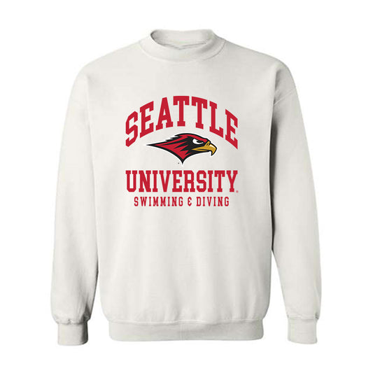 Seattle - NCAA Men's Swimming & Diving : Mathias Synnott - Classic Shersey Crewneck Sweatshirt-0