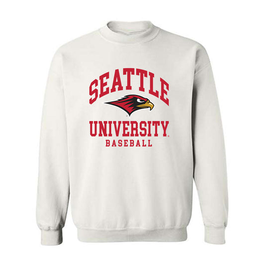 Seattle - NCAA Baseball : Hayden Carlson - Classic Shersey Crewneck Sweatshirt-0