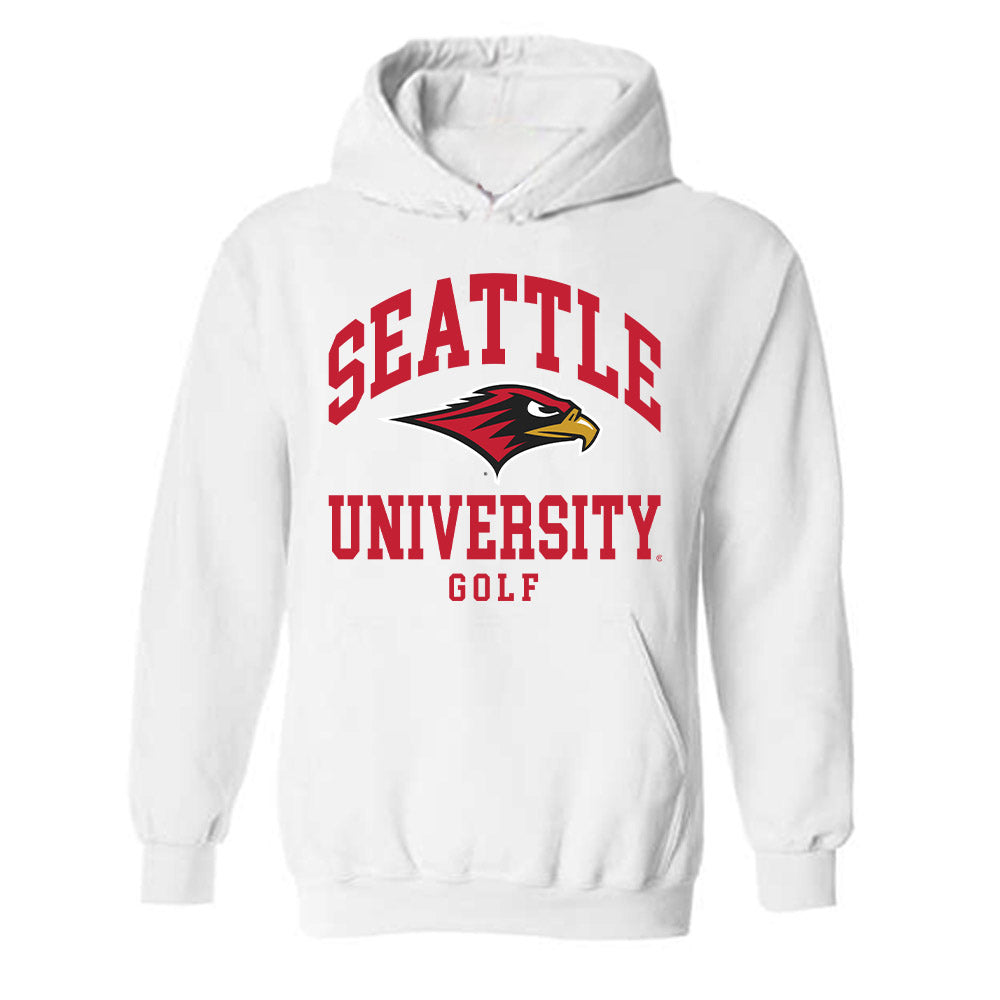 Seattle - NCAA Women's Golf : Melissa Gilloz - Classic Shersey Hooded Sweatshirt-0