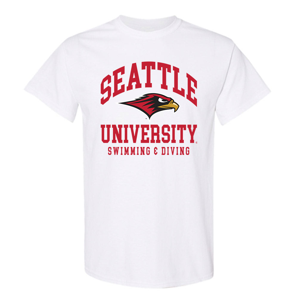 Seattle - NCAA Men's Swimming & Diving : Mathias Synnott - Classic Shersey T-Shirt-0