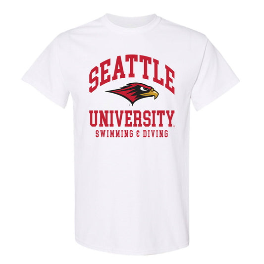 Seattle - NCAA Men's Swimming & Diving : Mathias Synnott - Classic Shersey T-Shirt-0