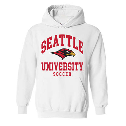 Seattle - NCAA Men's Soccer : Allen Saye Bleagy - Classic Shersey Hooded Sweatshirt-0