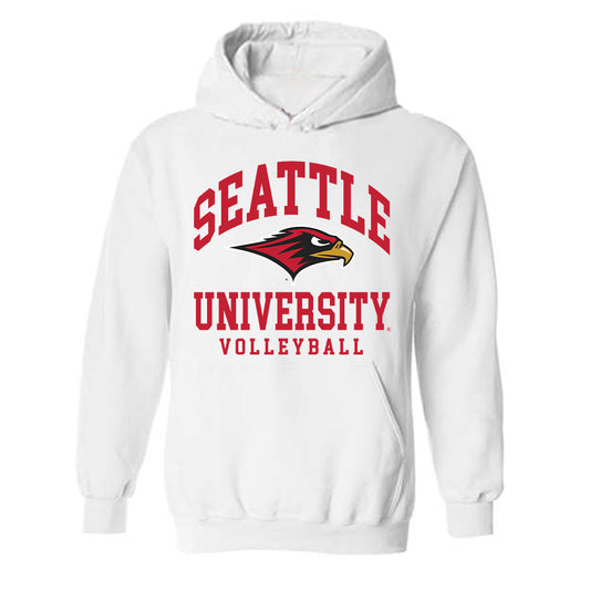 Seattle - NCAA Women's Volleyball : Evie Morrissette - Classic Shersey Hooded Sweatshirt-0