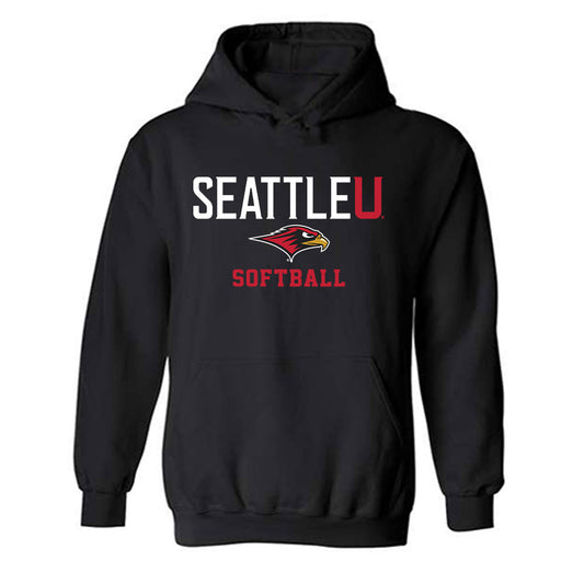 Seattle - NCAA Softball : Aurora Zepeda - Classic Shersey Hooded Sweatshirt-0