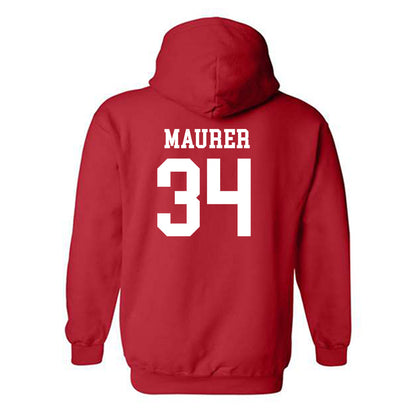 Seattle - NCAA Men's Basketball : Austin Maurer - Classic Shersey Hooded Sweatshirt-1