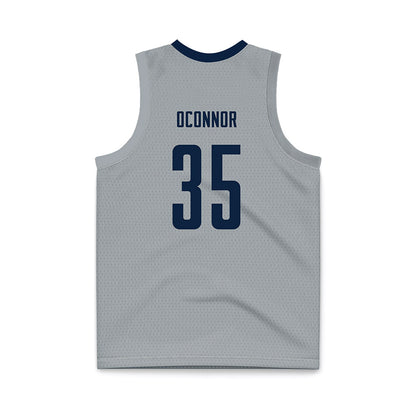 UConn - Women's Basketball Legends : Jean OConnor - Grey Basketball Jersey-1