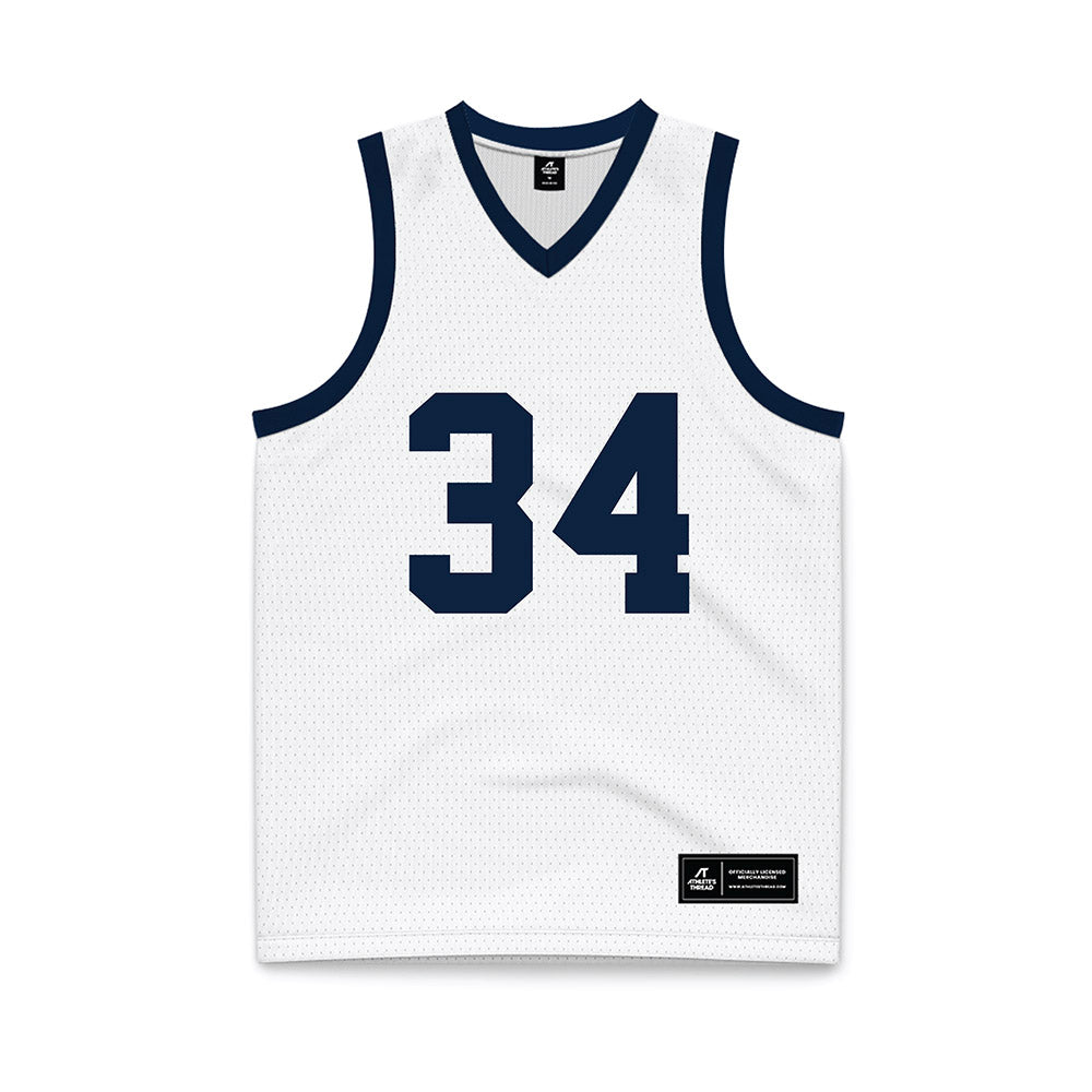 UConn - Women's Basketball Legends : Kelly Faris - White Basketball Jersey-0