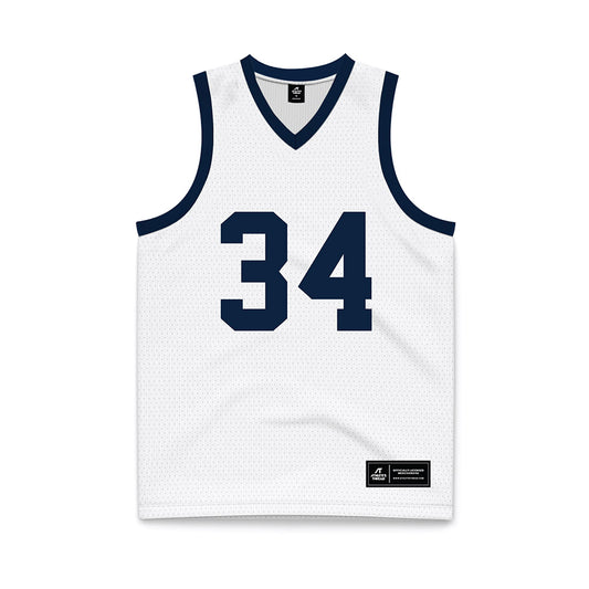 UConn - Women's Basketball Legends : Kelly Faris - White Basketball Jersey-0