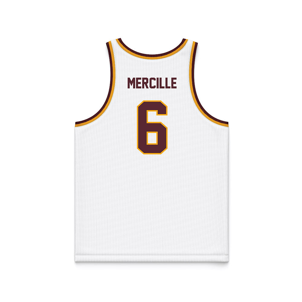 Loyola - NCAA Women's Basketball : Rosalie Mercille - Sister Jean 2025 White Basketball Jersey