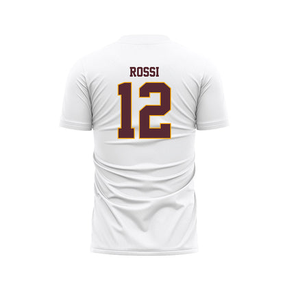 Loyola - NCAA Women's Soccer : Emily Rossi - White Soccer Jersey-1