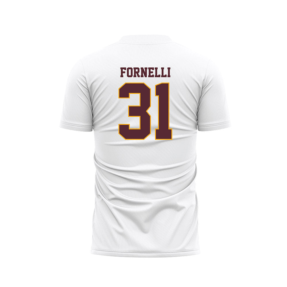 Loyola - NCAA Women's Soccer : Mary Fornelli - White Soccer Jersey-1