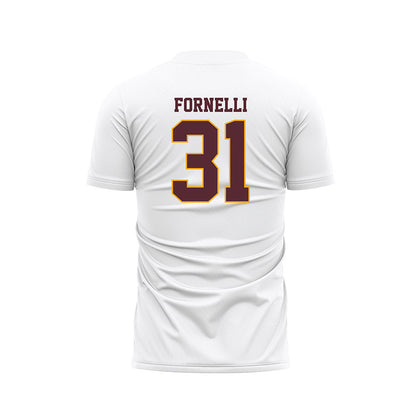 Loyola - NCAA Women's Soccer : Mary Fornelli - White Soccer Jersey-1