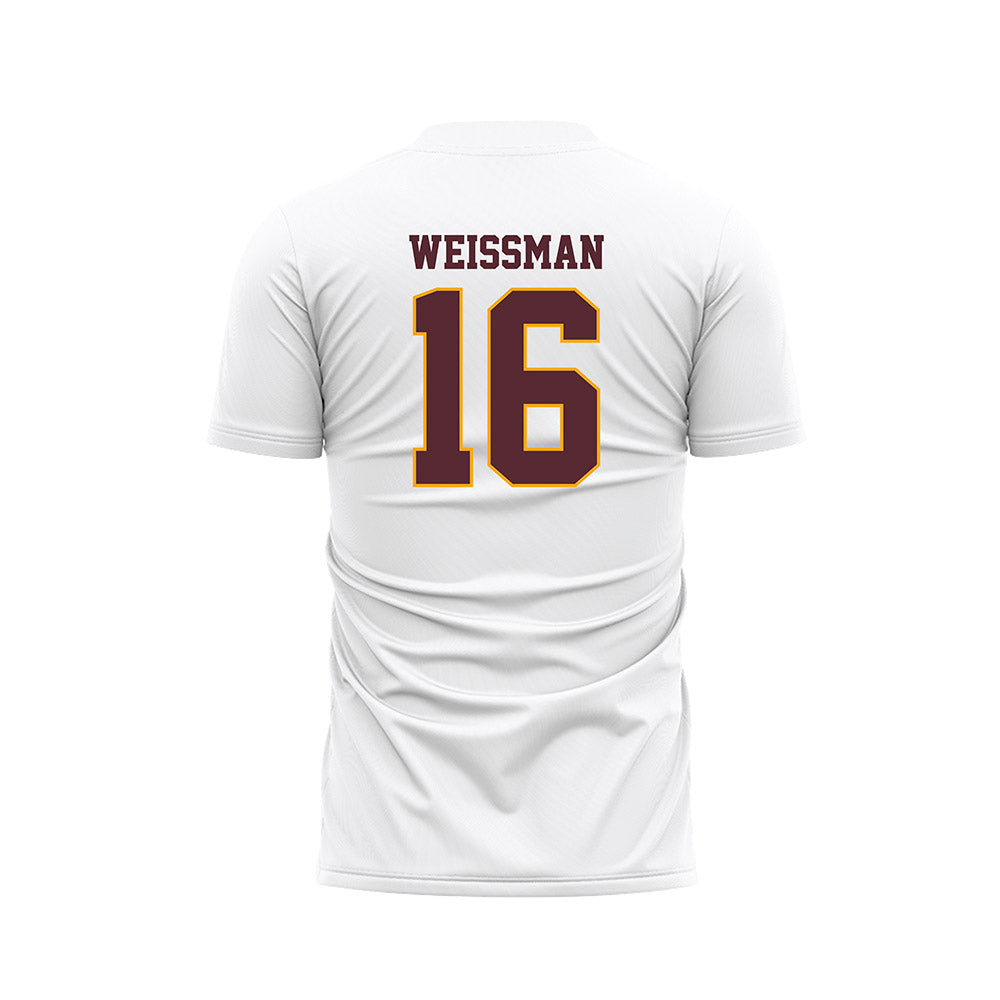 Loyola - NCAA Women's Soccer : Josslyn Weissman - White Soccer Jersey-1