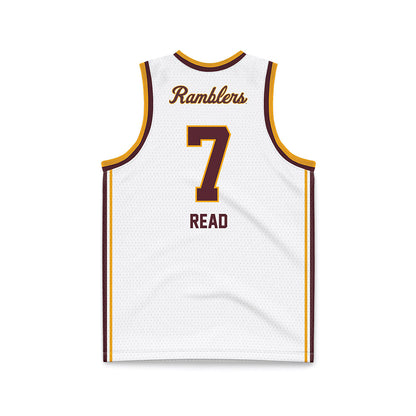 Loyola - NCAA Men's Volleyball : Jake Read - White Basketball Jersey