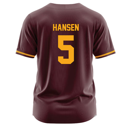 Loyola - NCAA Softball : Alexis Hansen - Maroon Jersey-1