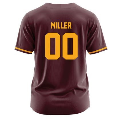 Loyola - NCAA Softball : Evelyn Miller - Maroon Jersey-1