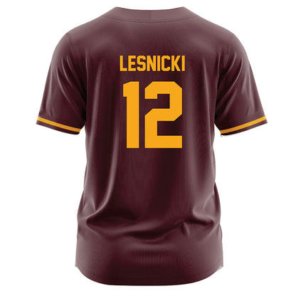 Loyola - NCAA Softball : Nat Lesnicki - Maroon Jersey