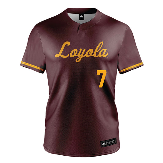 Loyola - NCAA Softball : Mackenzie Patterson - Maroon Jersey-0