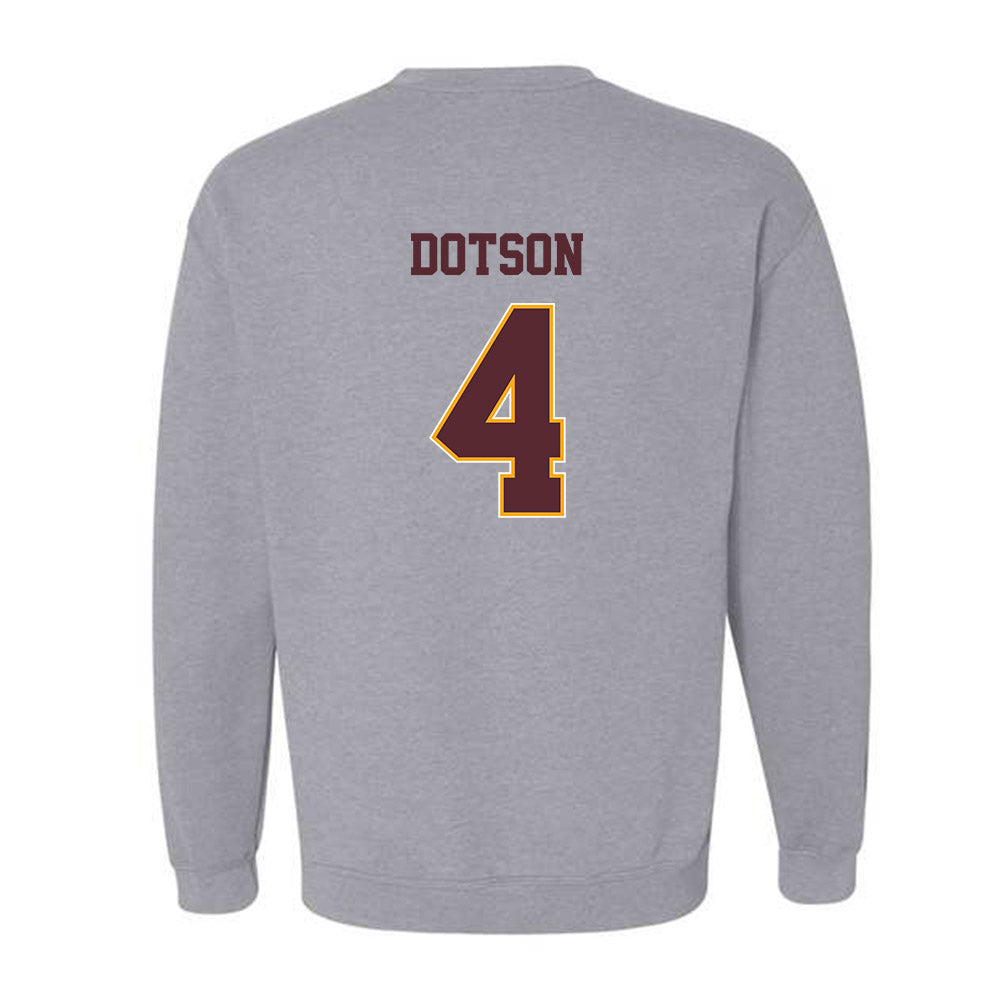Loyola - NCAA Men's Basketball : Kayde Dotson - Classic Shersey Crewneck Sweatshirt-1