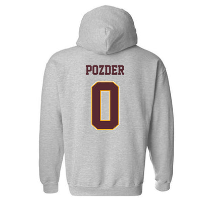 Loyola - NCAA Men's Soccer : Nemanja Pozder - Classic Shersey Hooded Sweatshirt-1