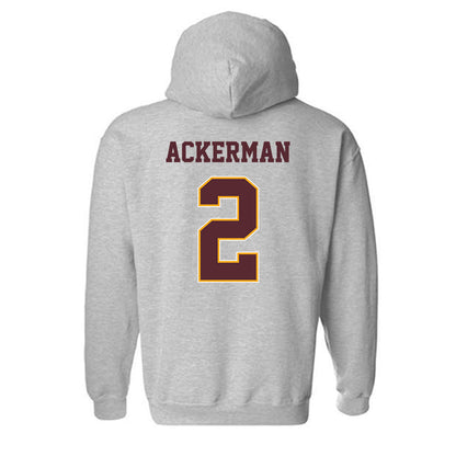 Loyola - NCAA Women's Soccer : Sophie Ackerman - Classic Shersey Hooded Sweatshirt-1