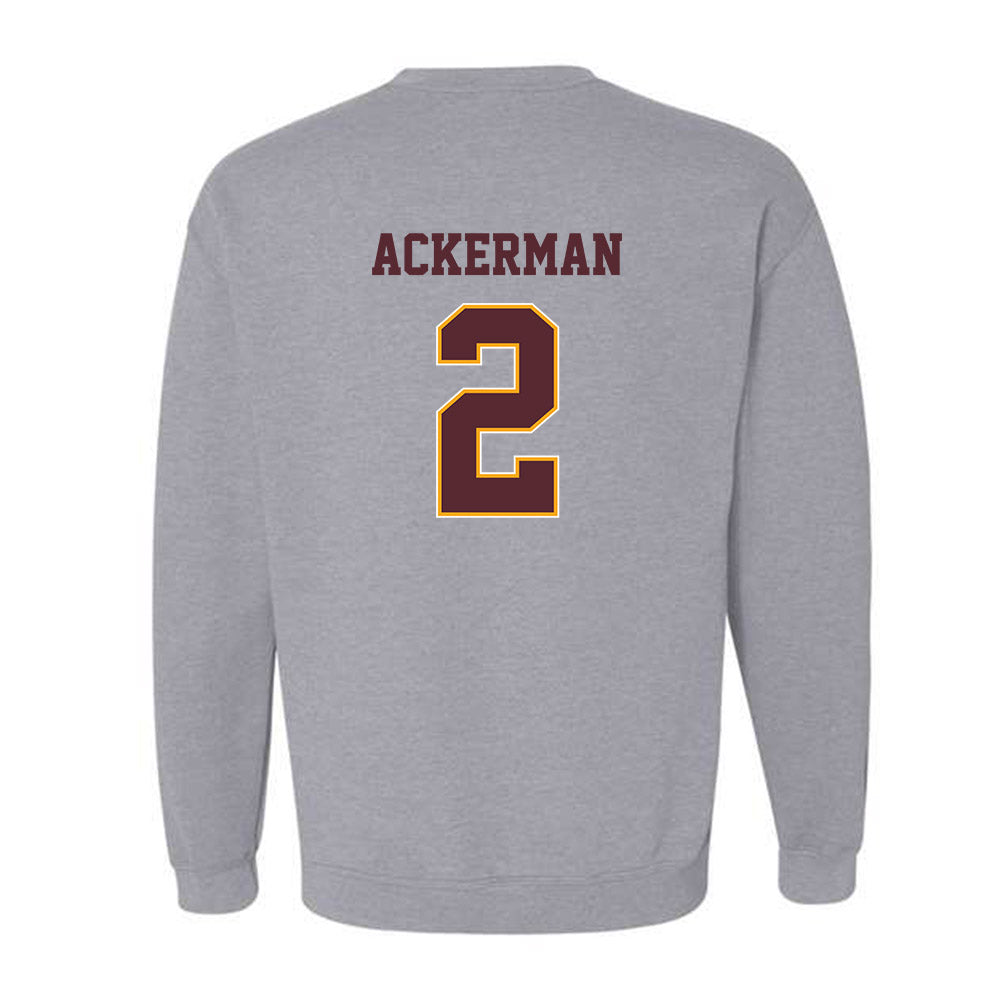 Loyola - NCAA Women's Soccer : Sophie Ackerman - Classic Shersey Crewneck Sweatshirt-1