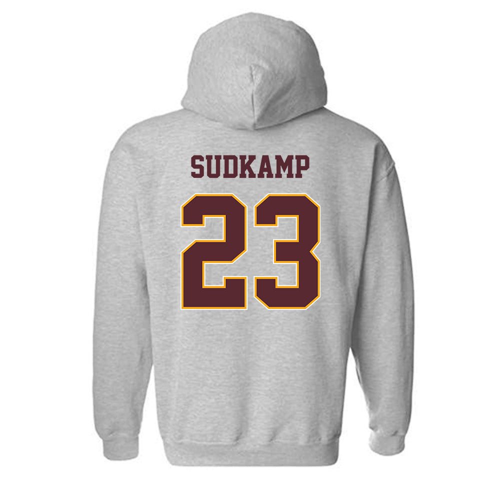 Loyola - NCAA Women's Soccer : Abby Sudkamp - Classic Shersey Hooded Sweatshirt-1