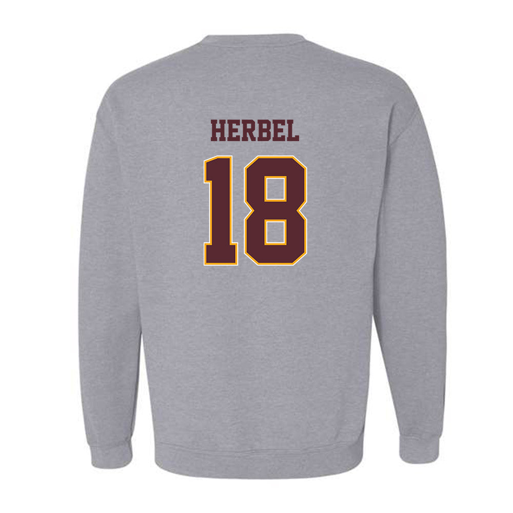 Loyola - NCAA Men's Soccer : Chase Herbel - Classic Shersey Crewneck Sweatshirt-1
