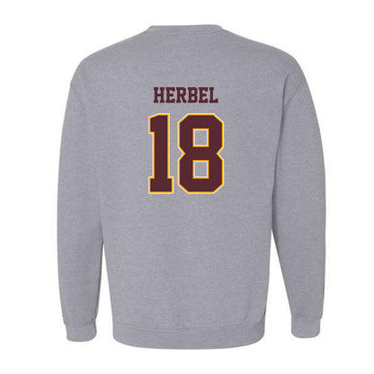 Loyola - NCAA Men's Soccer : Chase Herbel - Classic Shersey Crewneck Sweatshirt-1