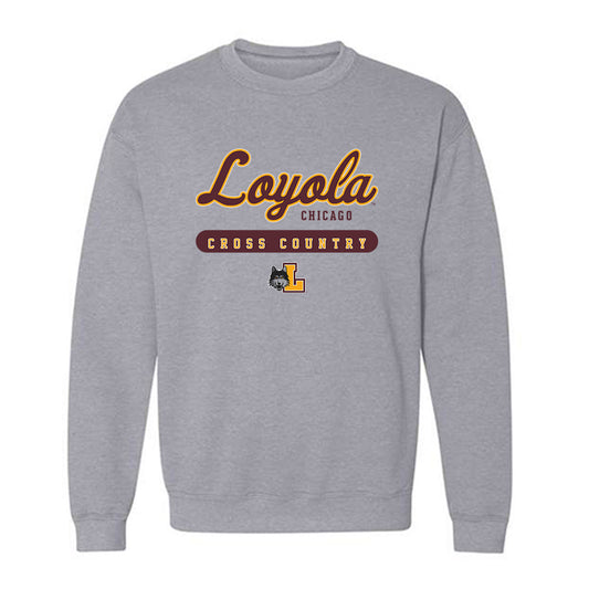 Loyola - NCAA Women's Cross Country : Frances Perry - Classic Shersey Crewneck Sweatshirt-0