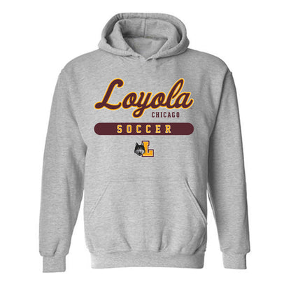 Loyola - NCAA Women's Soccer : Gabby Wojtarowicz - Classic Shersey Hooded Sweatshirt-0