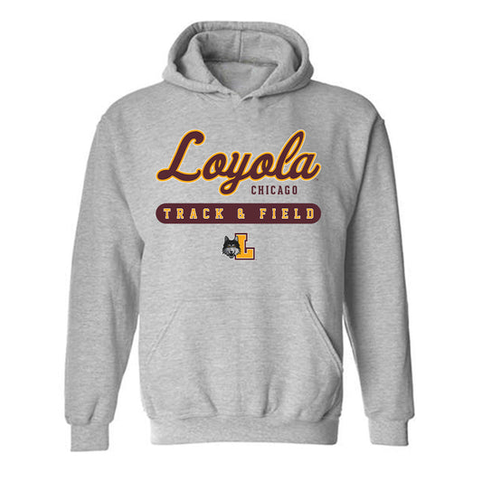 Loyola - NCAA Women's Track & Field : Ali Gillooly - Classic Shersey Hooded Sweatshirt-0