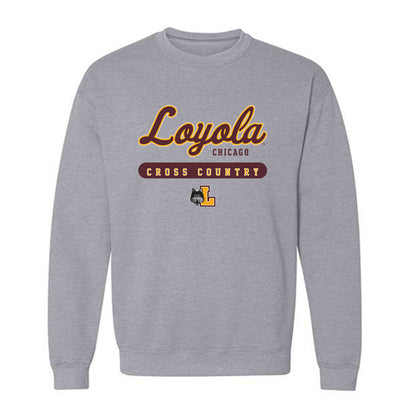 Loyola - NCAA Men's Cross Country : Francesco Benelli - Classic Shersey Crewneck Sweatshirt-0