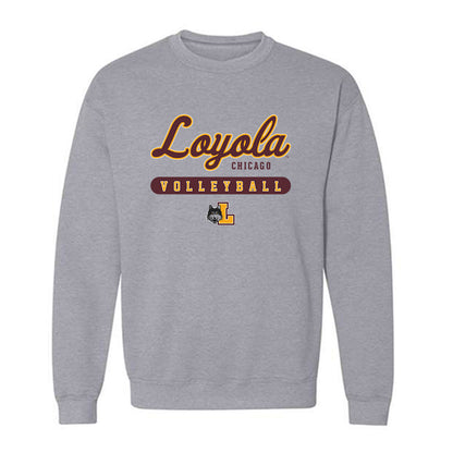 Loyola - NCAA Women's Volleyball : Tenley Davis - Classic Shersey Crewneck Sweatshirt-0