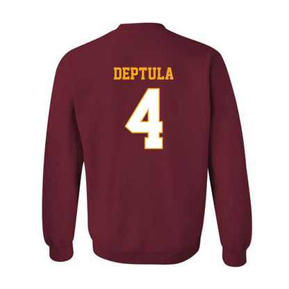  - NCAA Women's Basketball : Audrey Deptula - Classic Shersey Crewneck Sweatshirt-1
