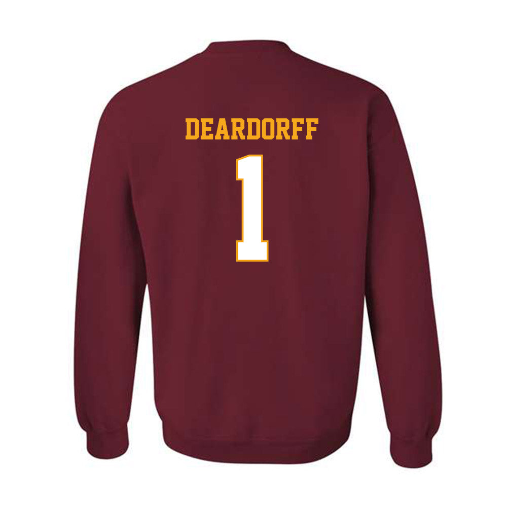 Loyola - NCAA Women's Soccer : Allison Deardorff - Classic Shersey Crewneck Sweatshirt-1