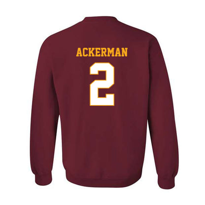 Loyola - NCAA Women's Soccer : Sophie Ackerman - Classic Shersey Crewneck Sweatshirt-1