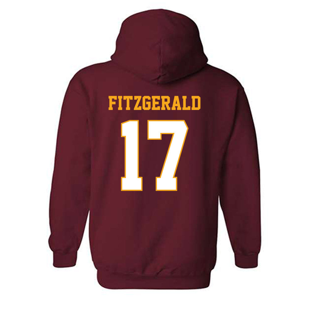Loyola - NCAA Women's Soccer : Annie Fitzgerald - Classic Shersey Hooded Sweatshirt-1