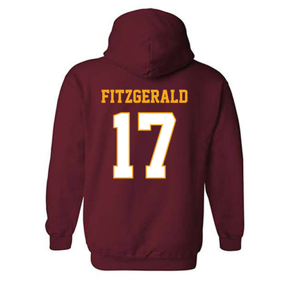 Loyola - NCAA Women's Soccer : Annie Fitzgerald - Classic Shersey Hooded Sweatshirt-1