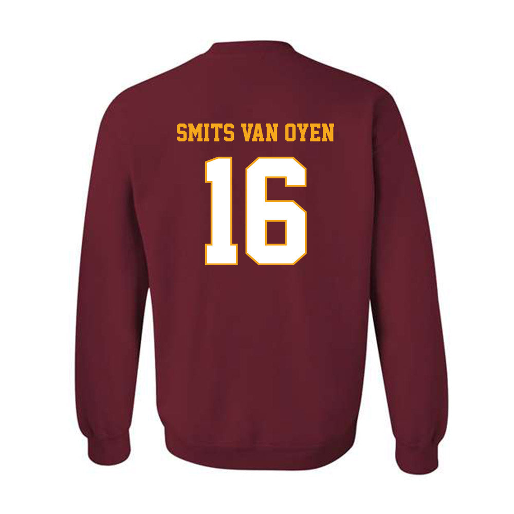 Loyola - NCAA Men's Volleyball : Alexander Smits Van Oyen - Classic Shersey Crewneck Sweatshirt-1