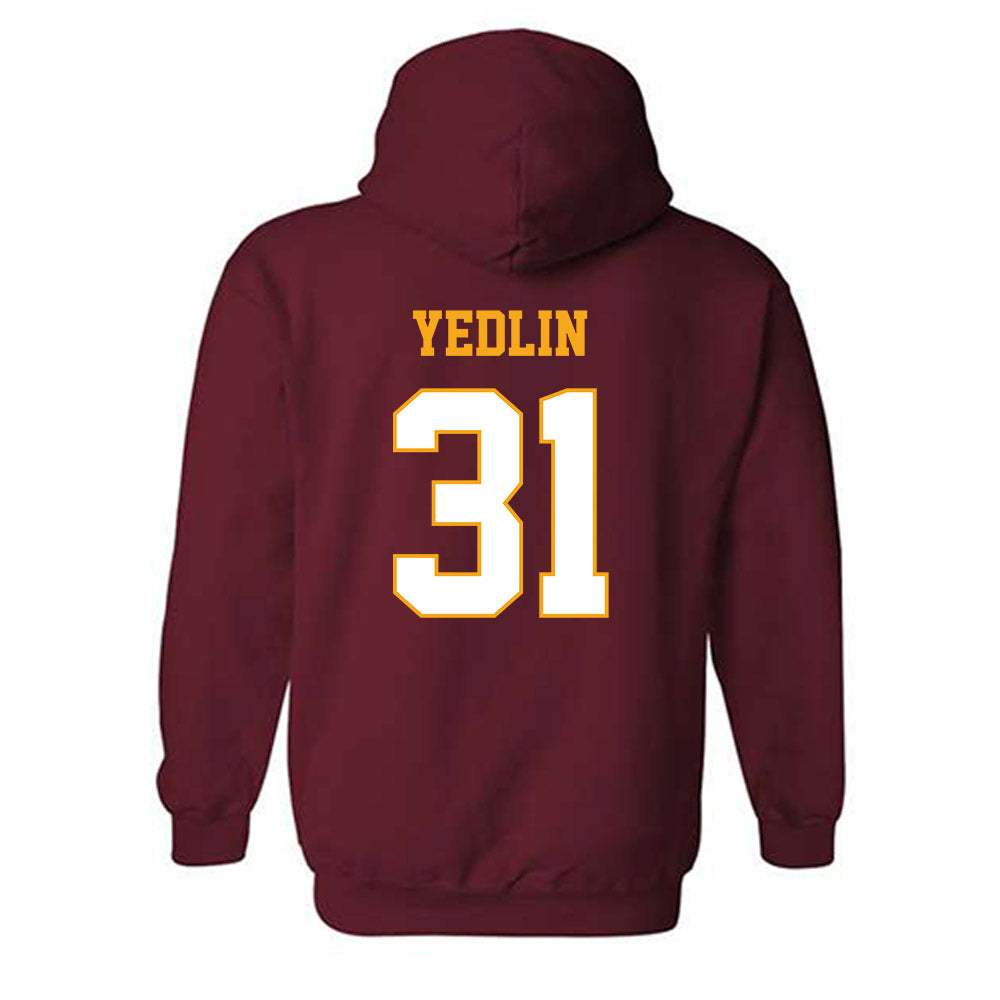 Loyola - NCAA Men's Soccer : Ori Yedlin - Classic Shersey Hooded Sweatshirt-1