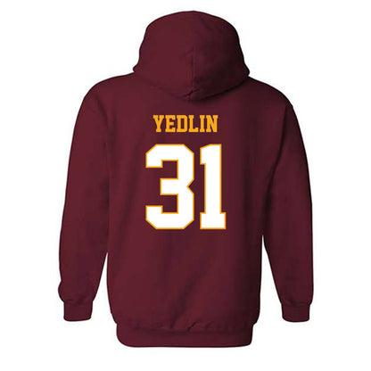 Loyola - NCAA Men's Soccer : Ori Yedlin - Classic Shersey Hooded Sweatshirt-1